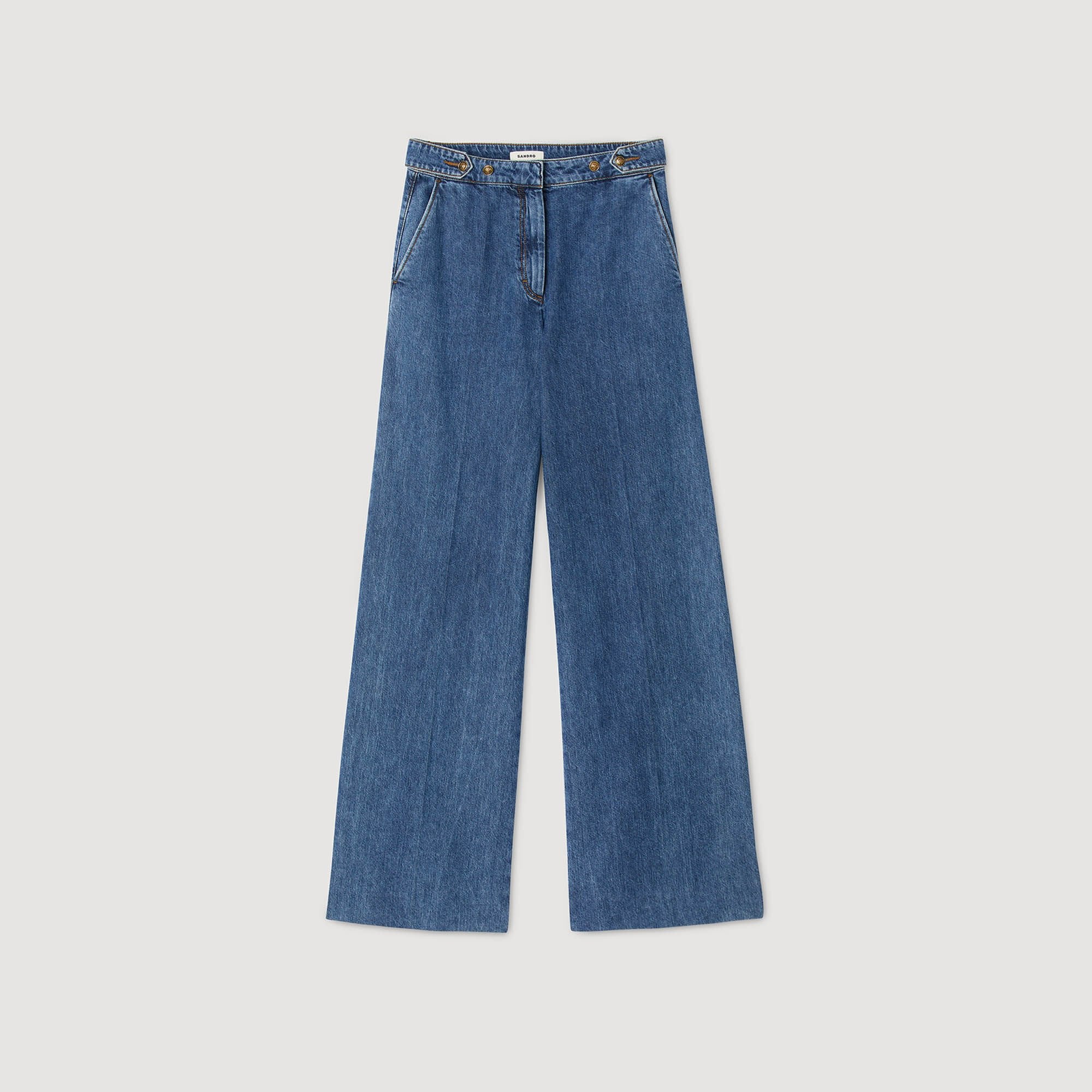Sandro Women Wide-leg jeans