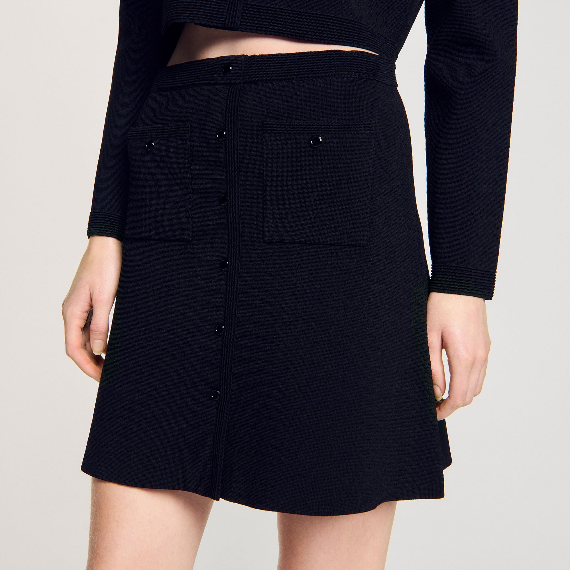 Sandro Women Mini knit skirt