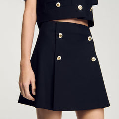 Sandro Women Mini pleated skirt