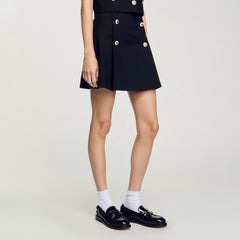 Sandro Women Mini pleated skirt