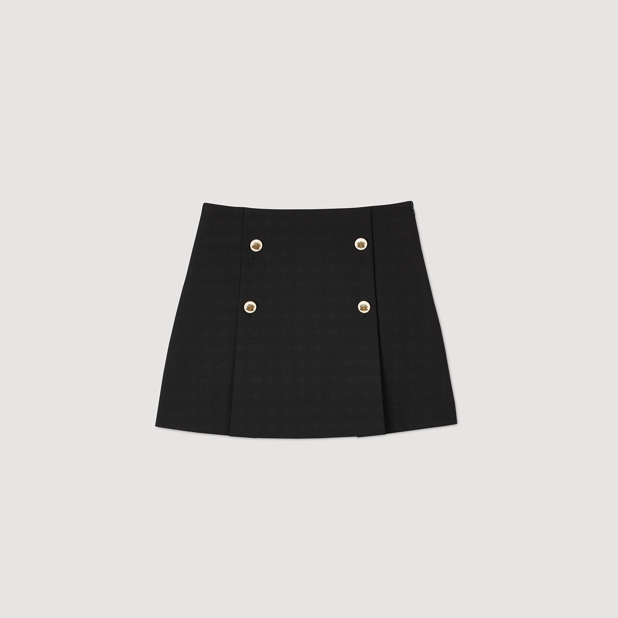 Sandro Women Mini pleated skirt