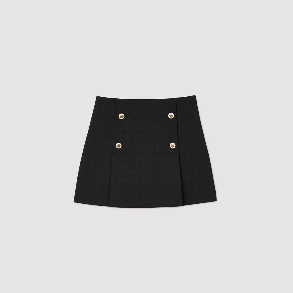 Sandro Women Mini pleated skirt