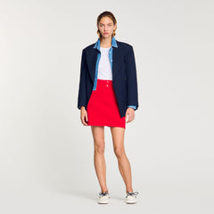 Sandro Women Mini knit skirt