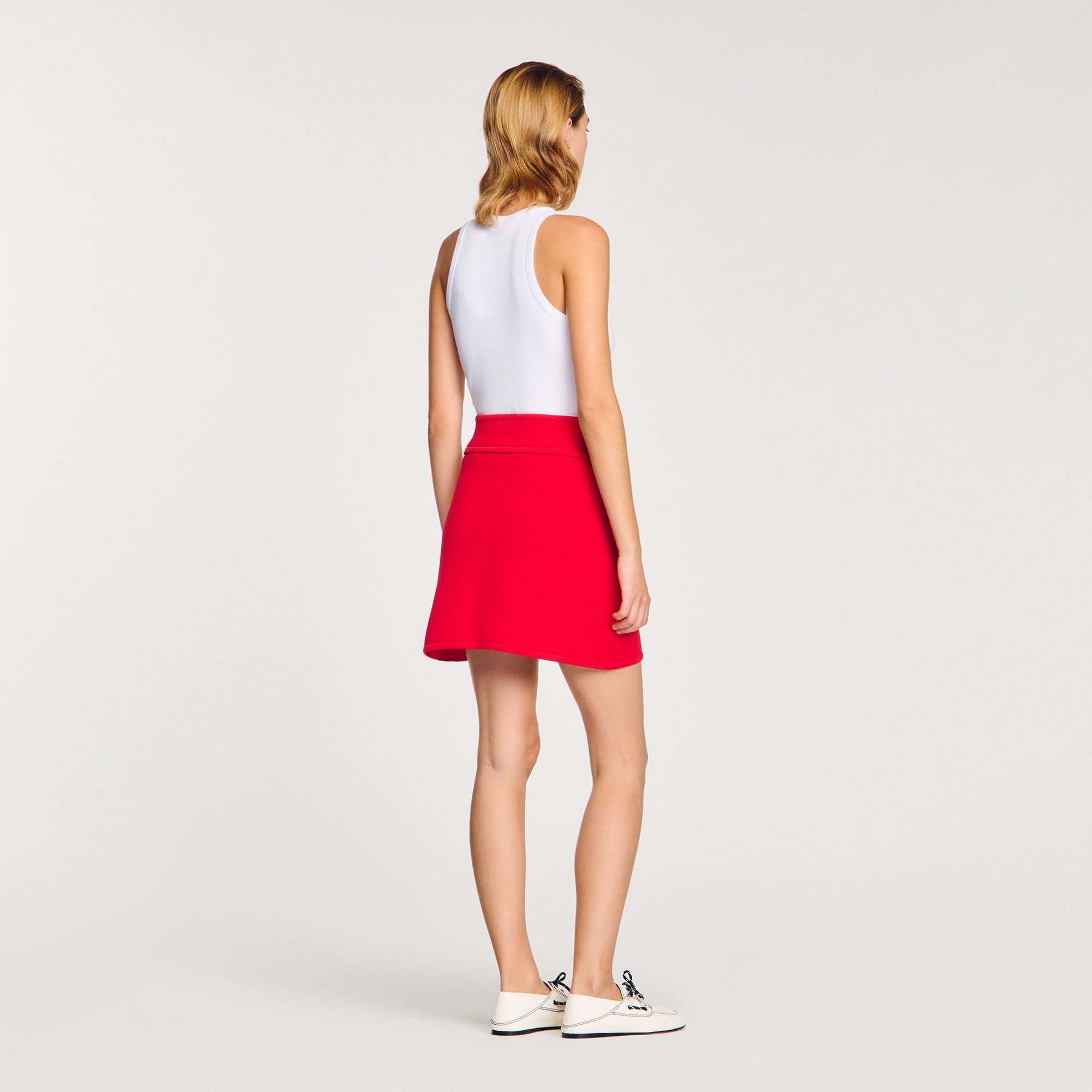 Sandro Women Mini knit skirt