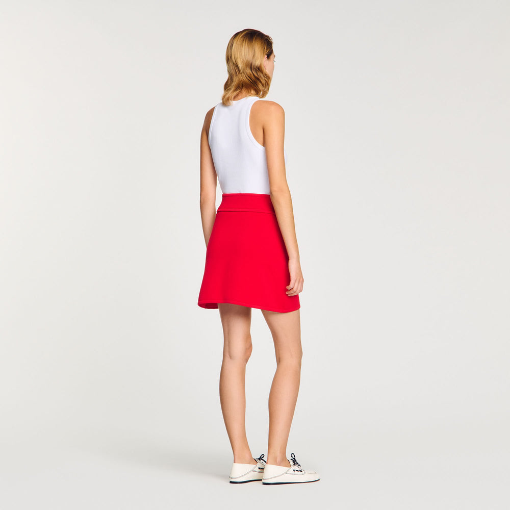 Sandro Women Mini knit skirt