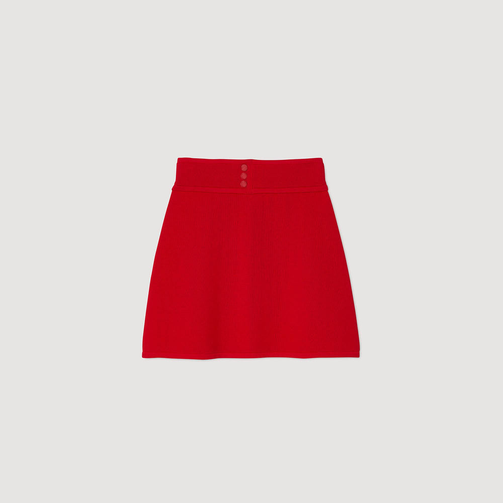 Sandro Women Mini knit skirt