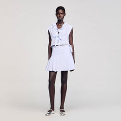 Sandro Women Mini striped skirt