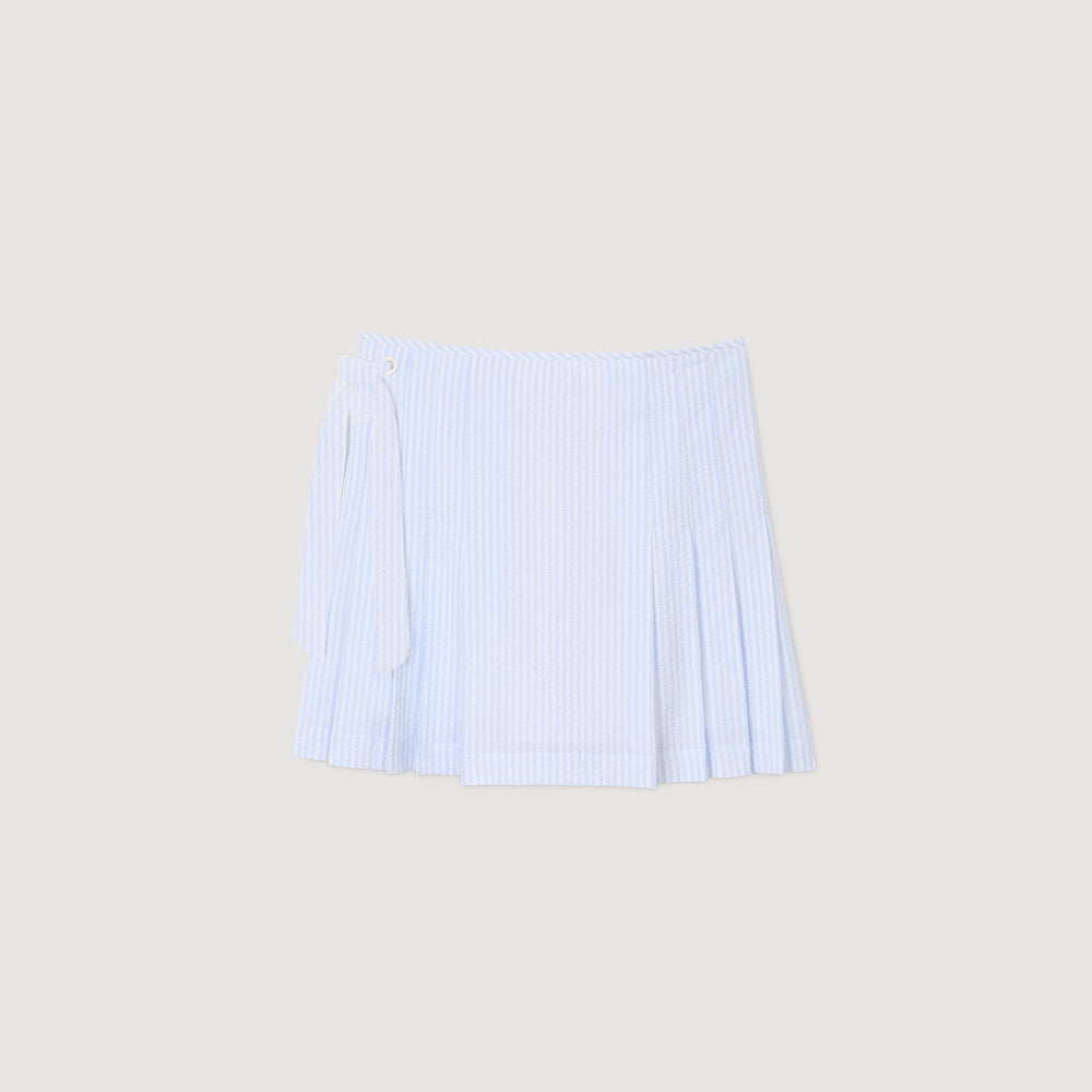 Sandro Women Mini striped skirt