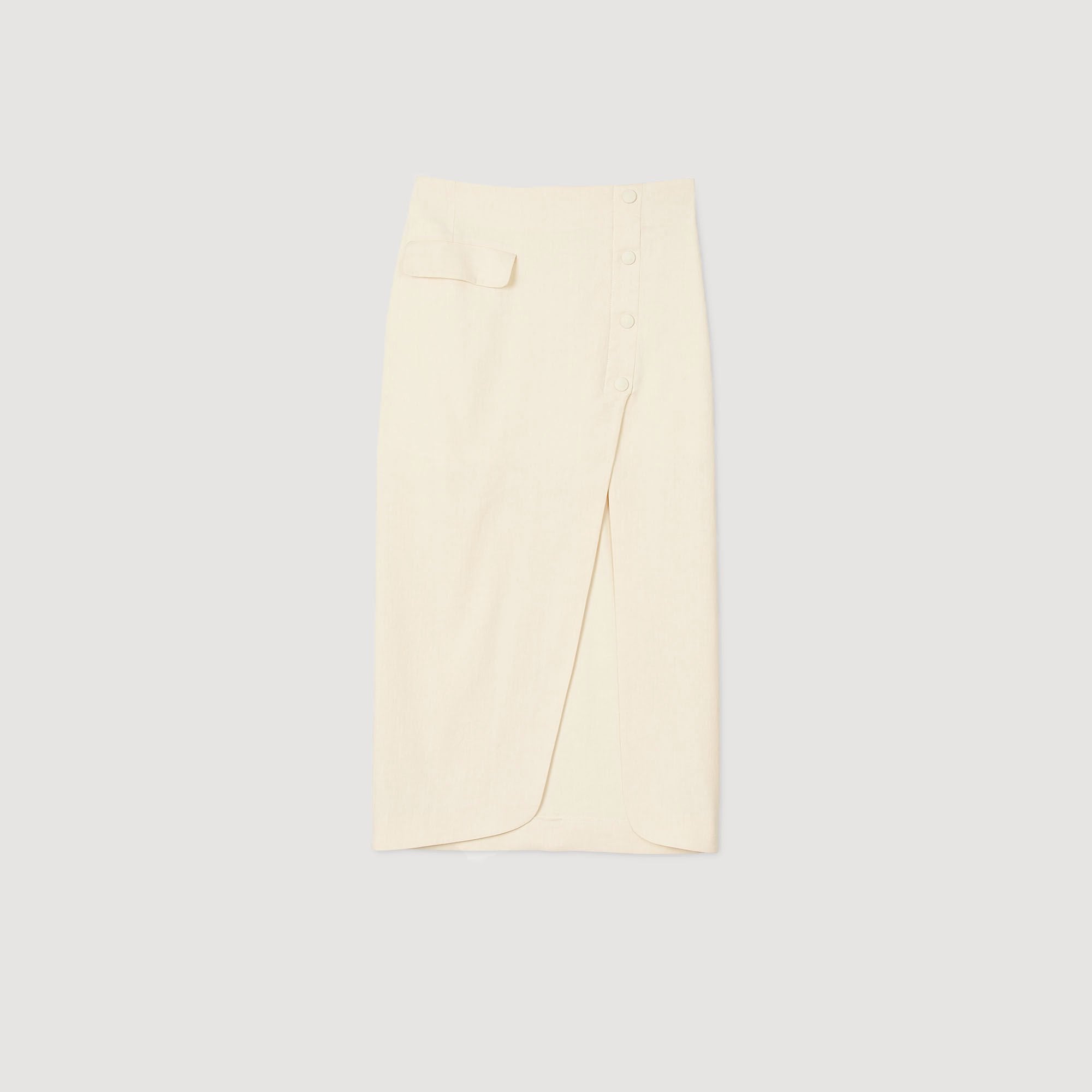Sandro Women Maxi slit skirt