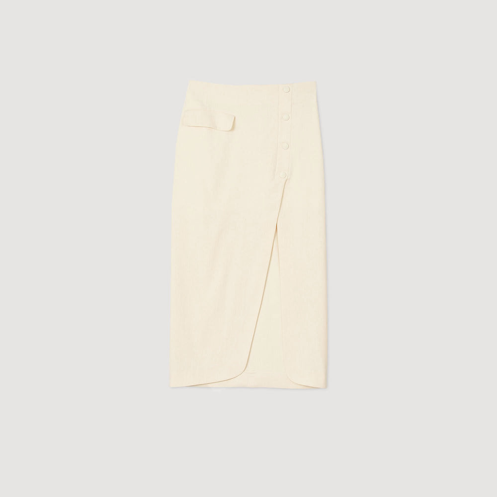 Sandro Women Maxi slit skirt