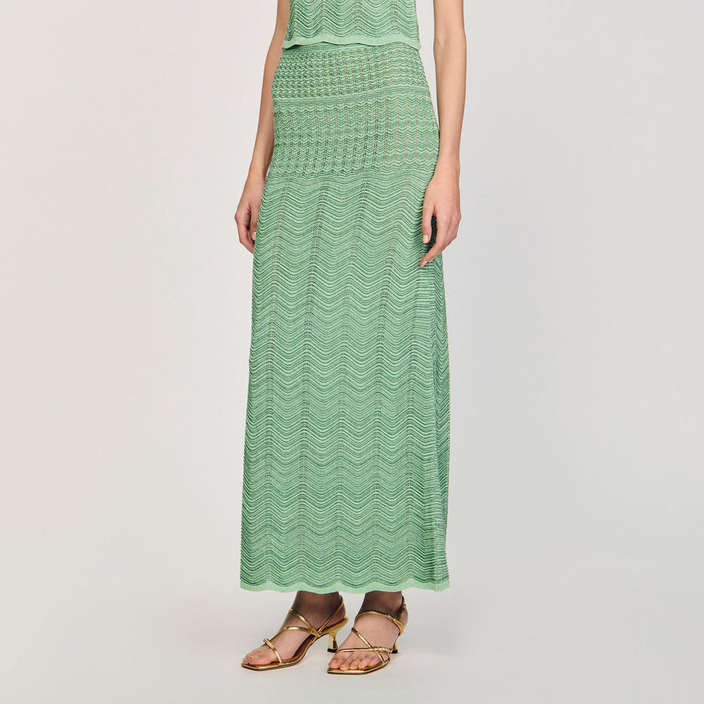 Sandro Women Maxi knit skirt