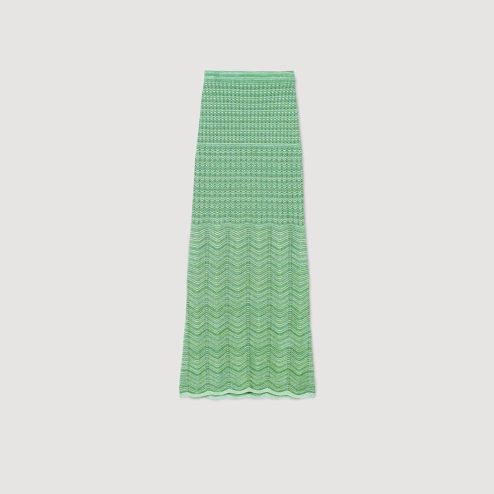 Sandro Women Maxi knit skirt