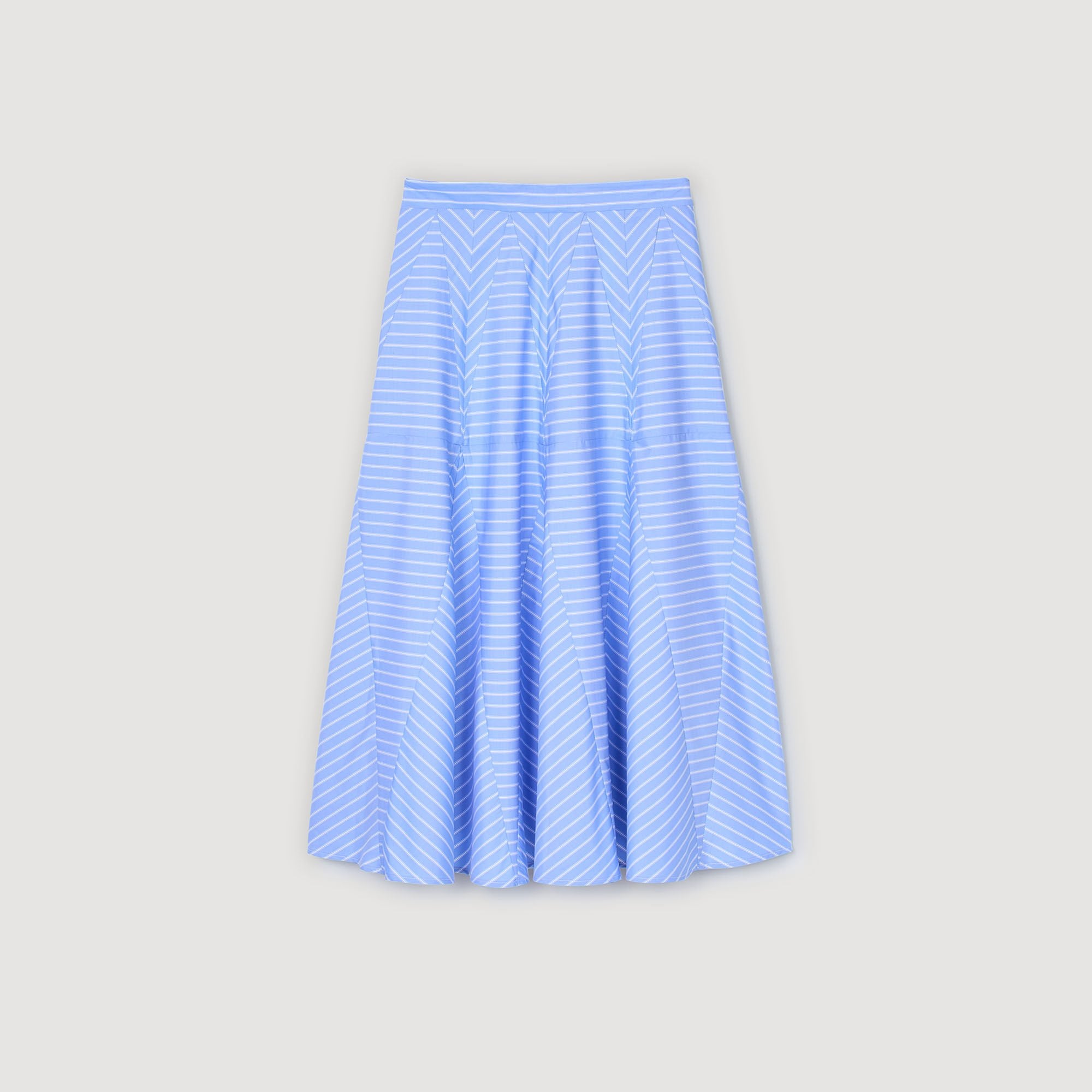 Sandro Women Maxi striped skirt