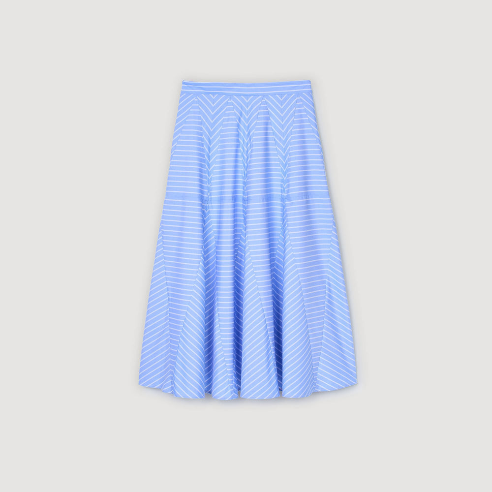 Sandro Women Maxi striped skirt