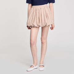 Sandro Women Striped bubble skirt
