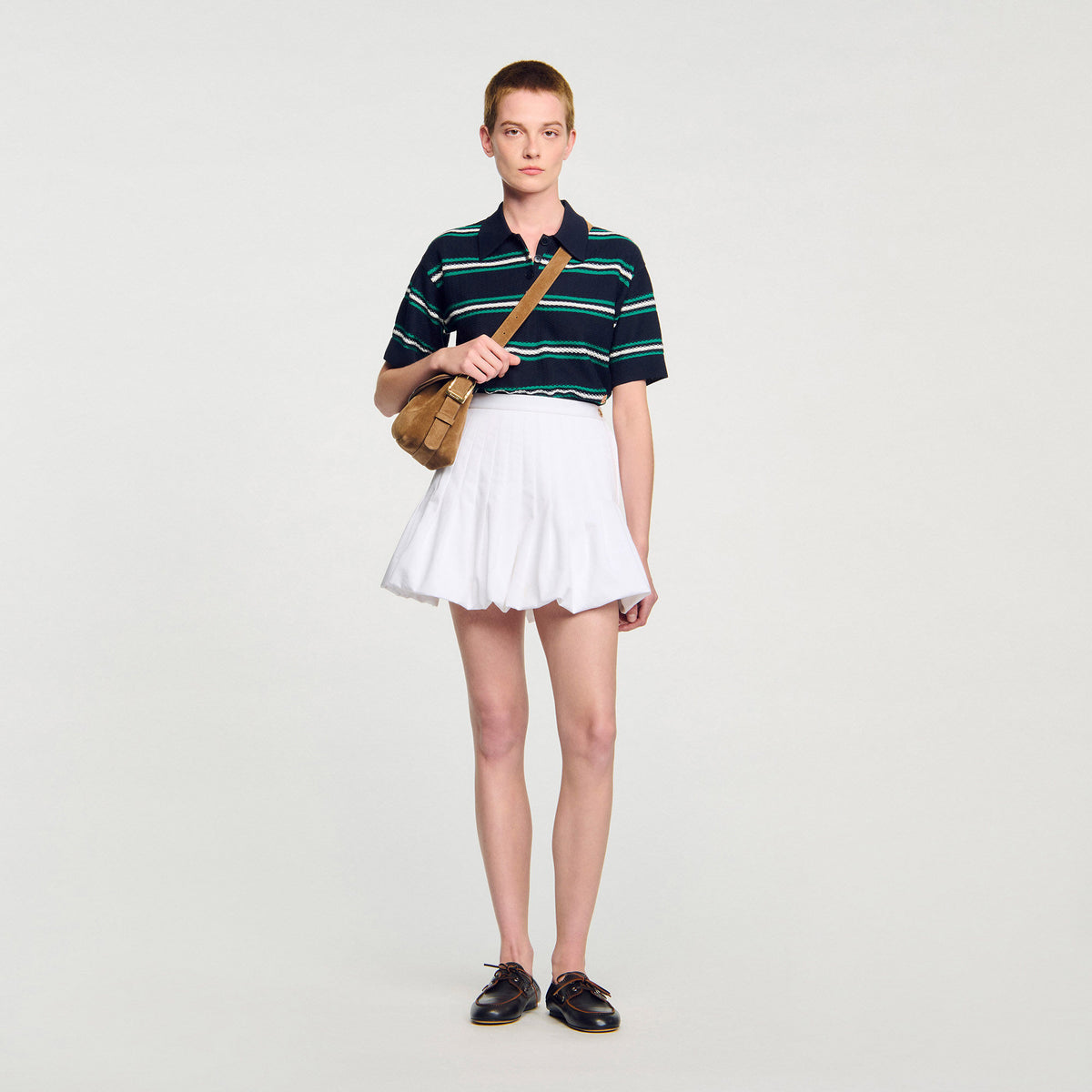 Sandro Women Mini bubble skirt