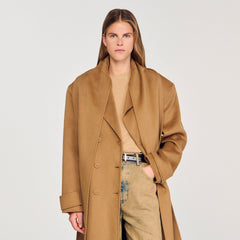 Sandro Women Oversized Wool Coat