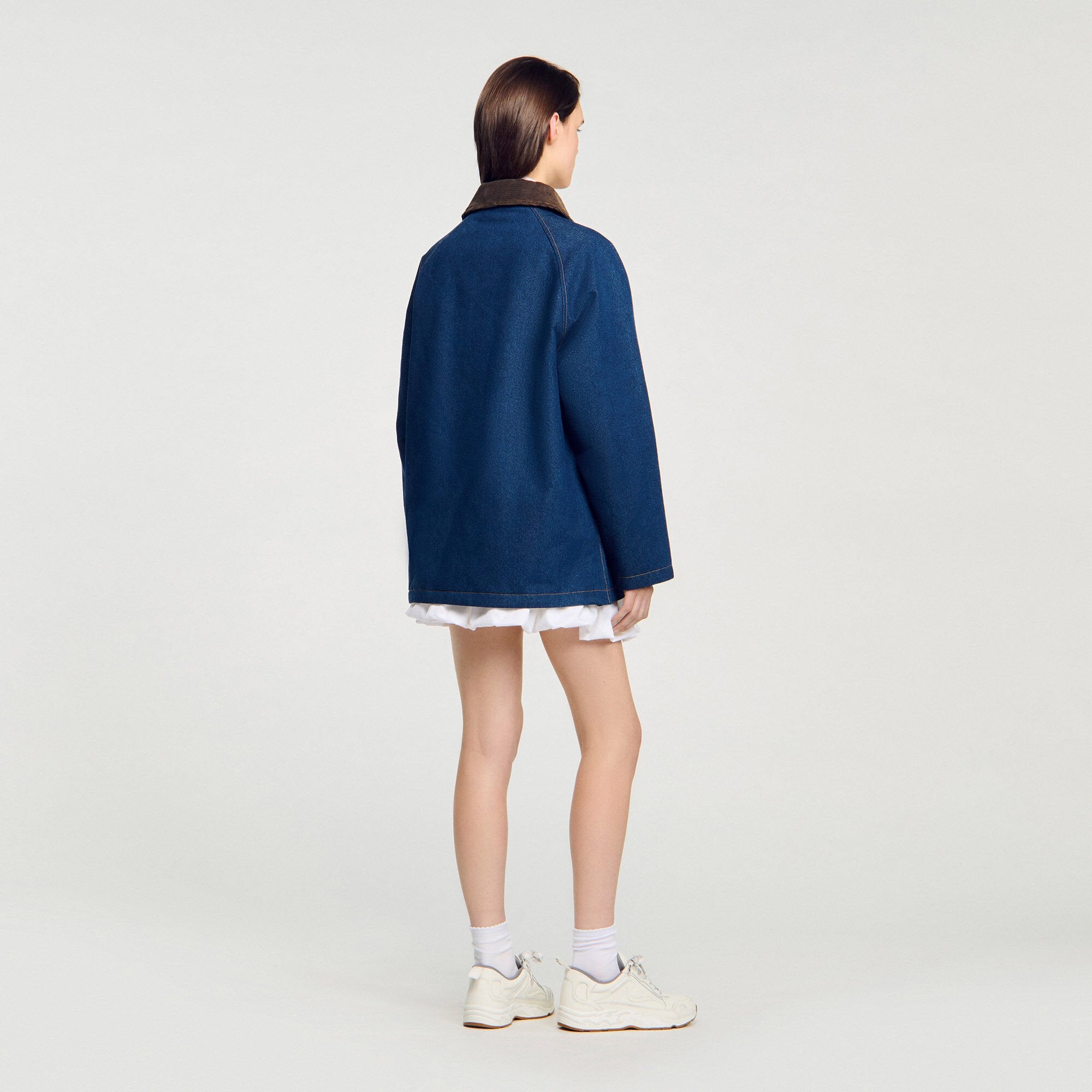 Sandro Women Denim workwear jacket