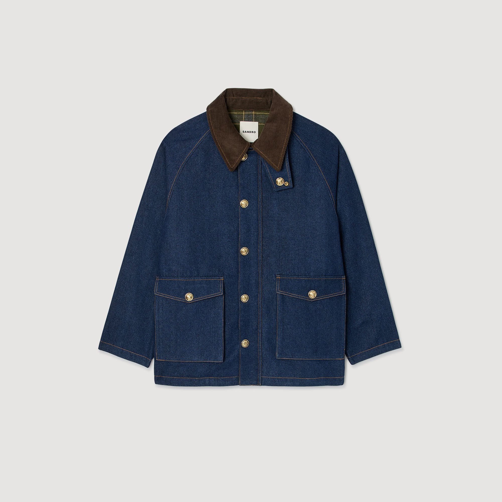 Sandro Women Denim workwear jacket