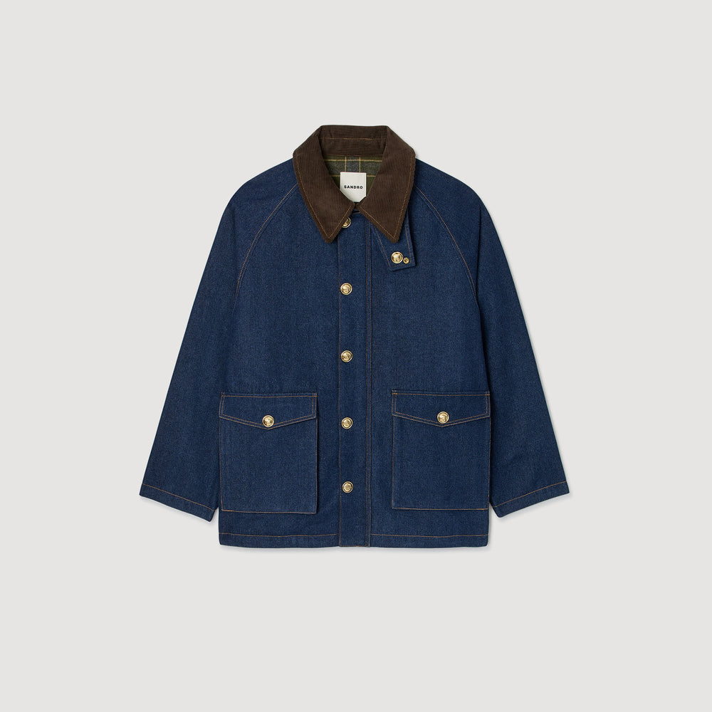Sandro Women Denim workwear jacket