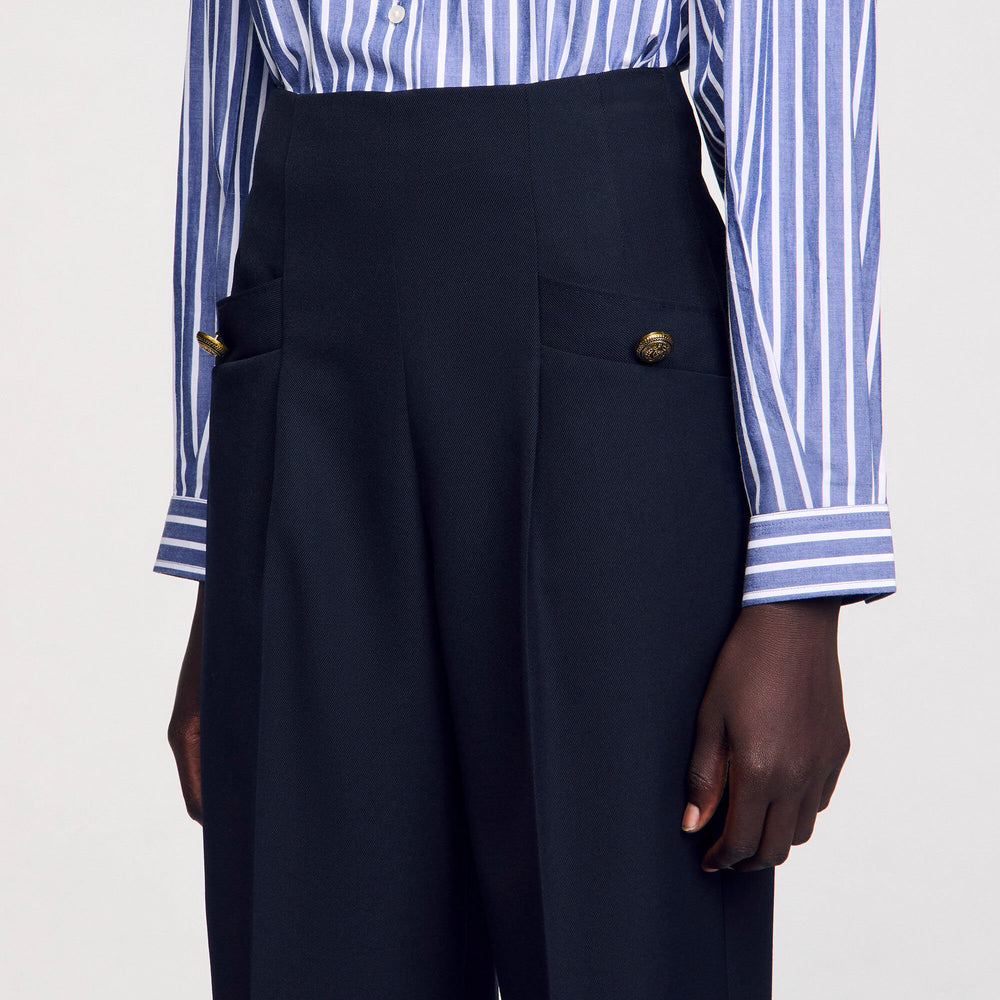 Sandro Women Wide legs trousers