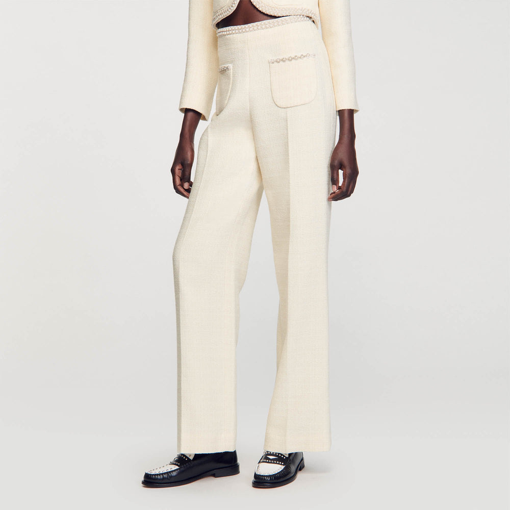 Sandro Women Tweed trousers
