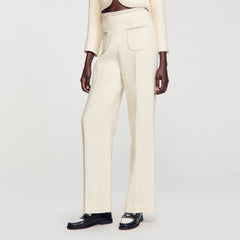 Sandro Women Tweed trousers