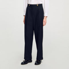 Sandro Women Straight-leg trousers