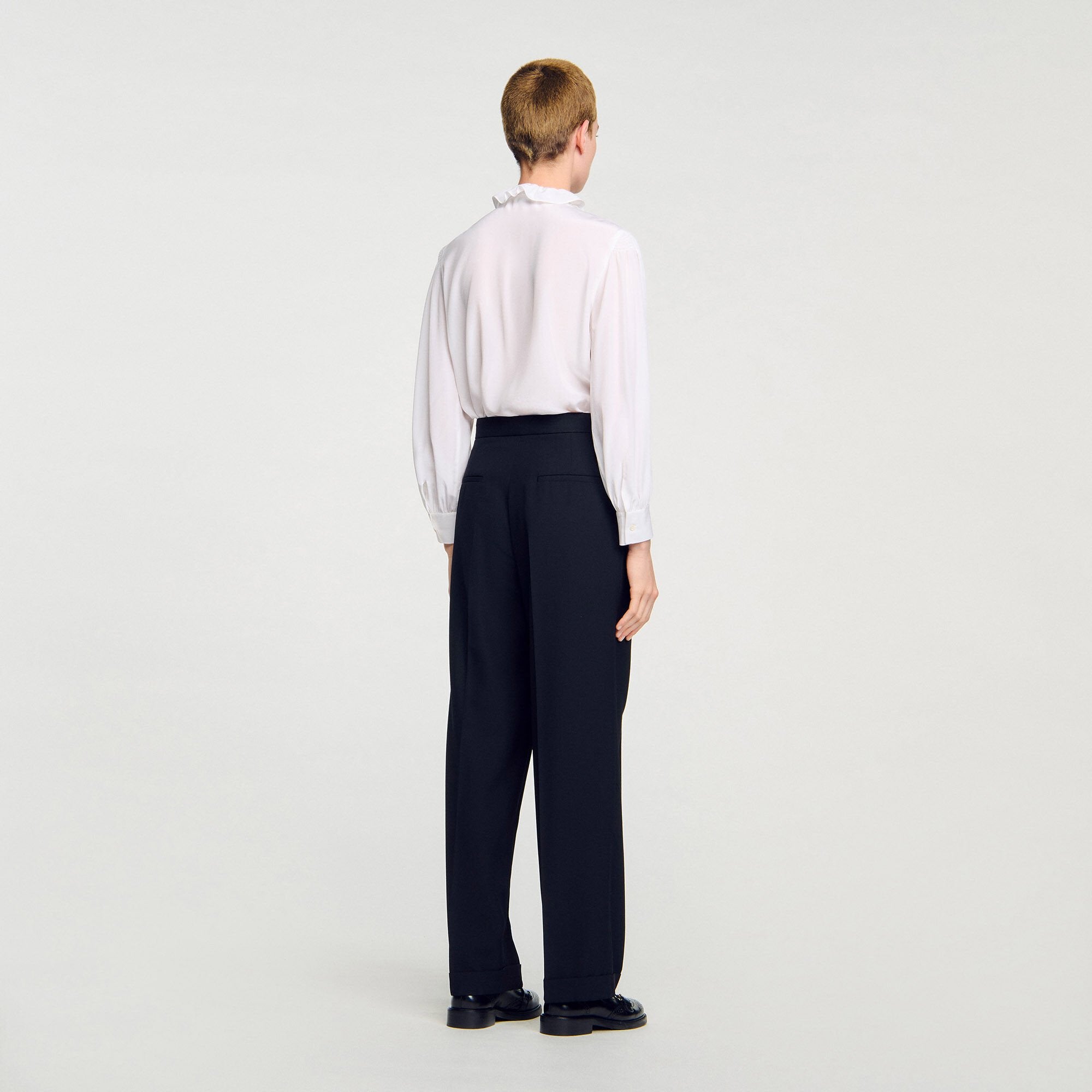 Sandro Women Straight-leg trousers