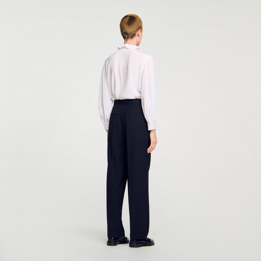 Sandro Women Straight-leg trousers