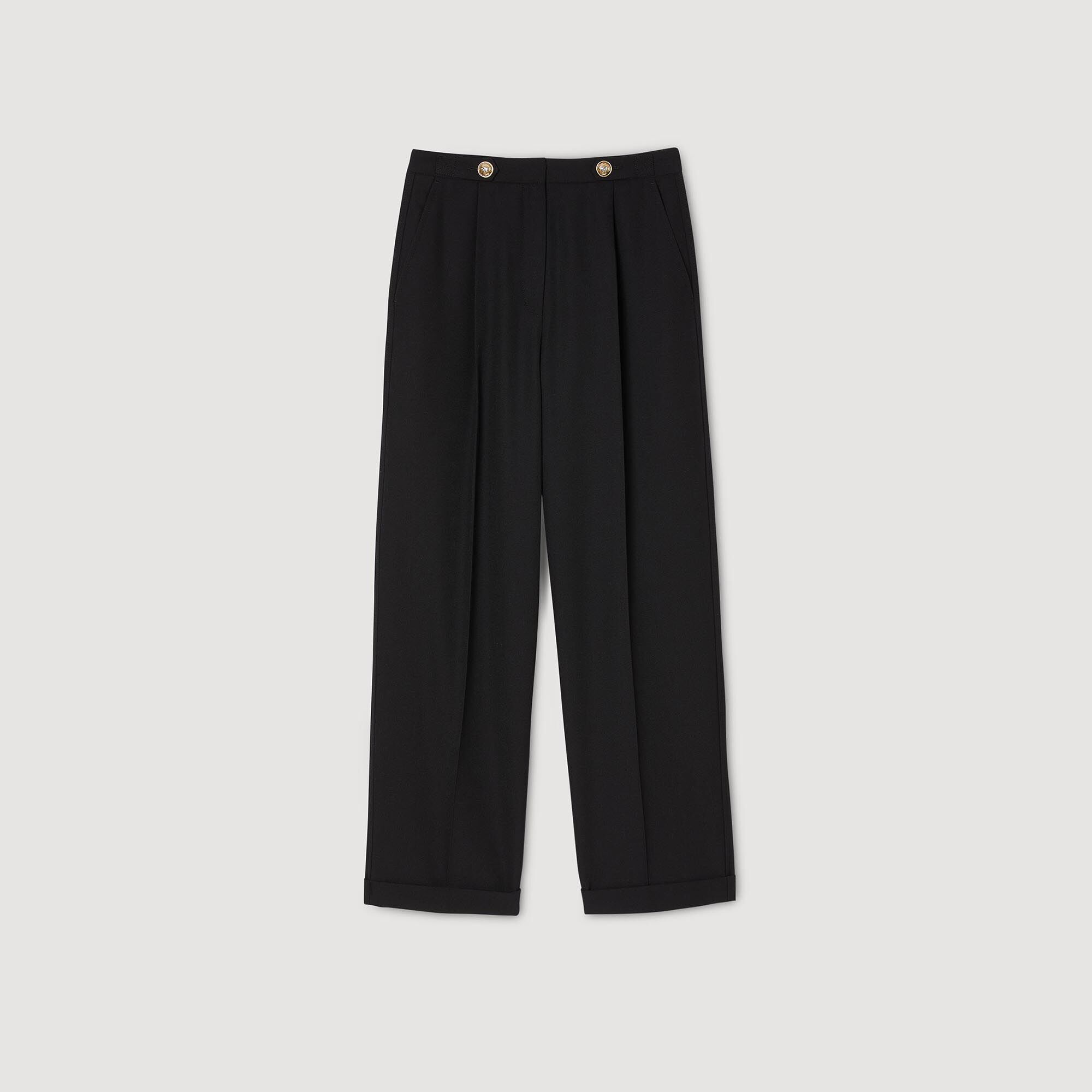 Sandro Women Straight-leg trousers