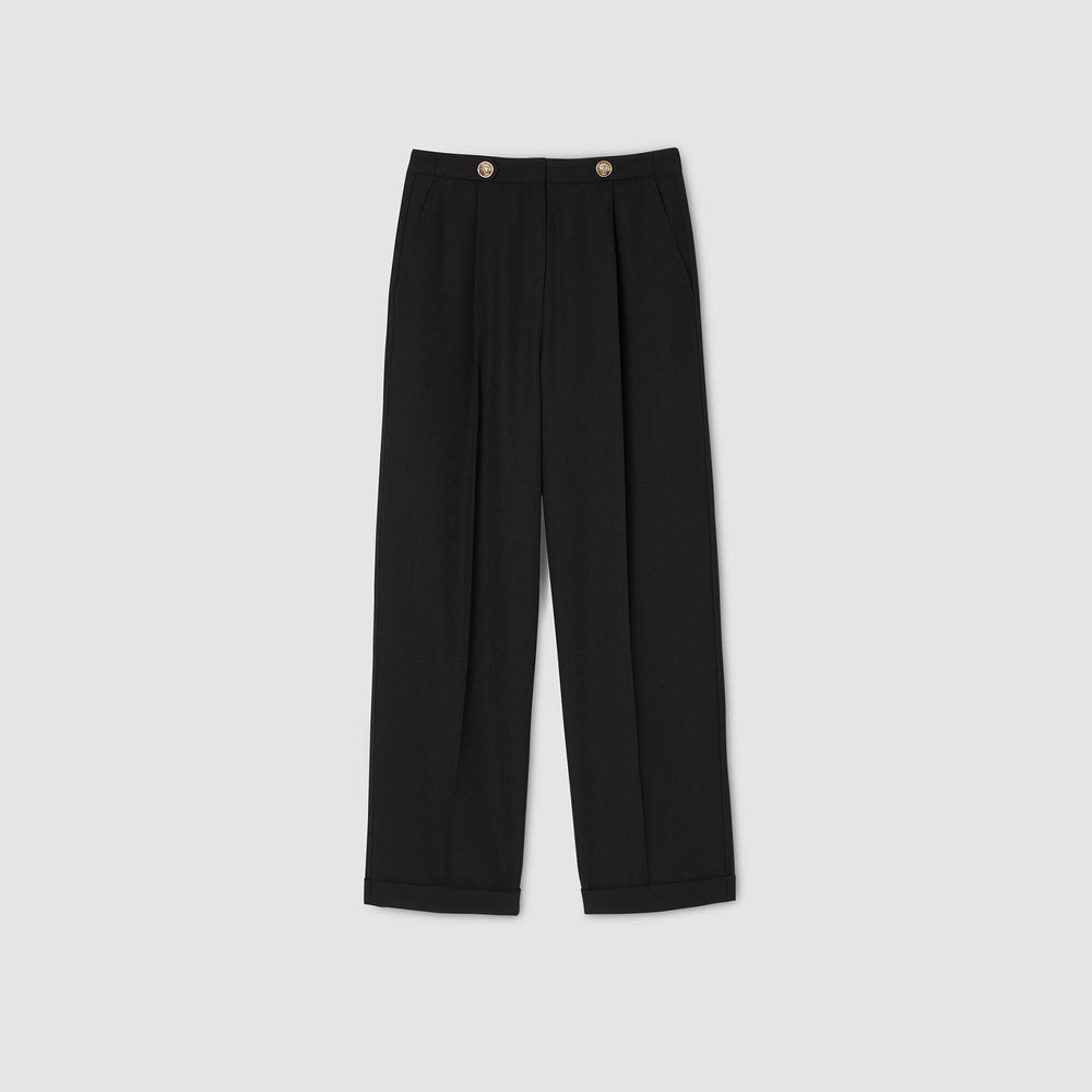 Sandro Women Straight-leg trousers