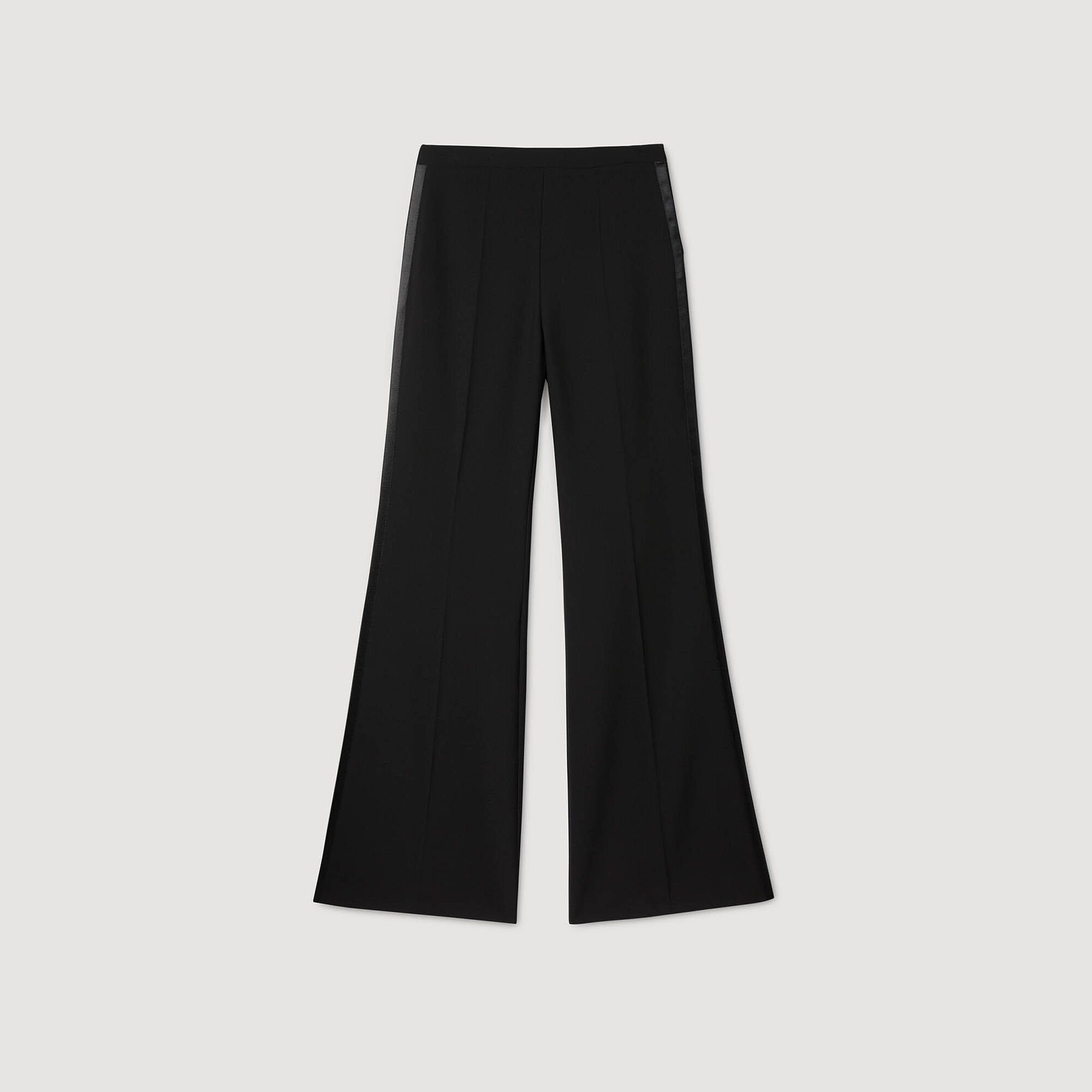 Sandro Women Satin stripe suit trousers