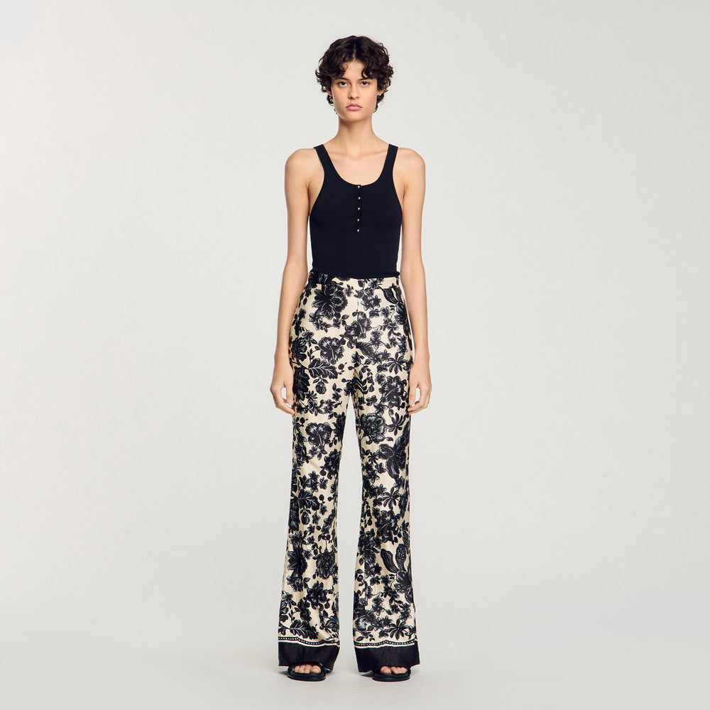 Sandro Women Floral pants