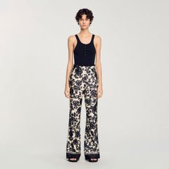 Sandro Women Floral pants