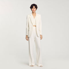 Sandro Women Sequin suit trousers