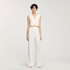 Sandro Women Sequin suit trousers