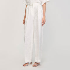 Sandro Women Jacquard flowers trousers