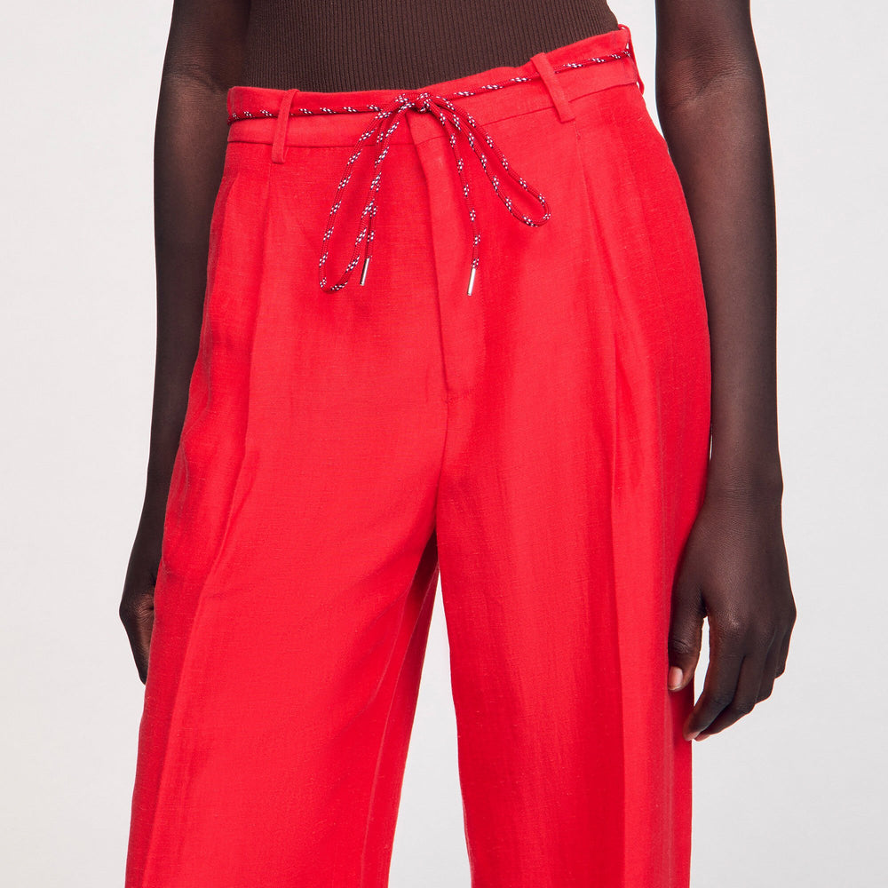 Sandro Women Drawstring trousers