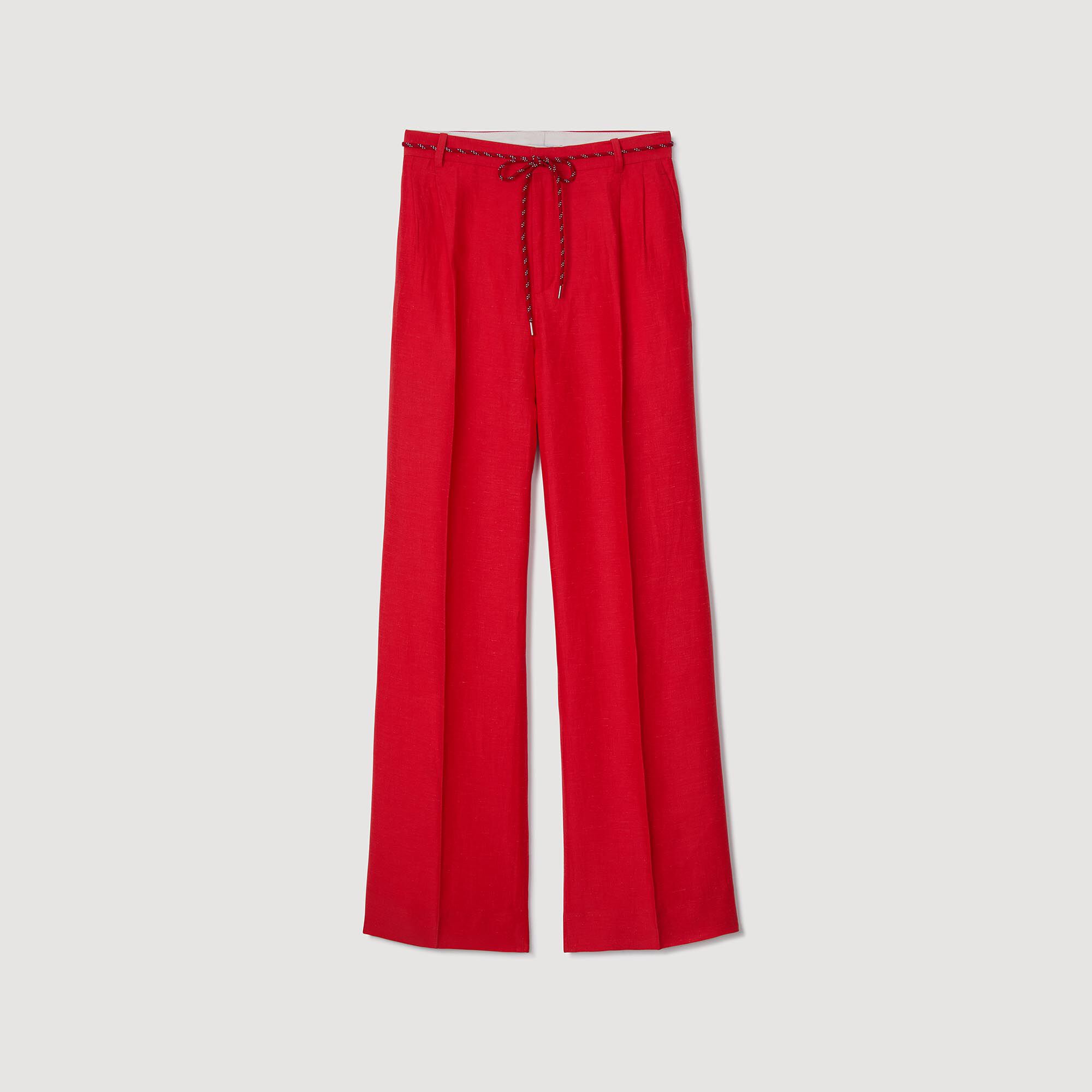 Sandro Women Drawstring trousers