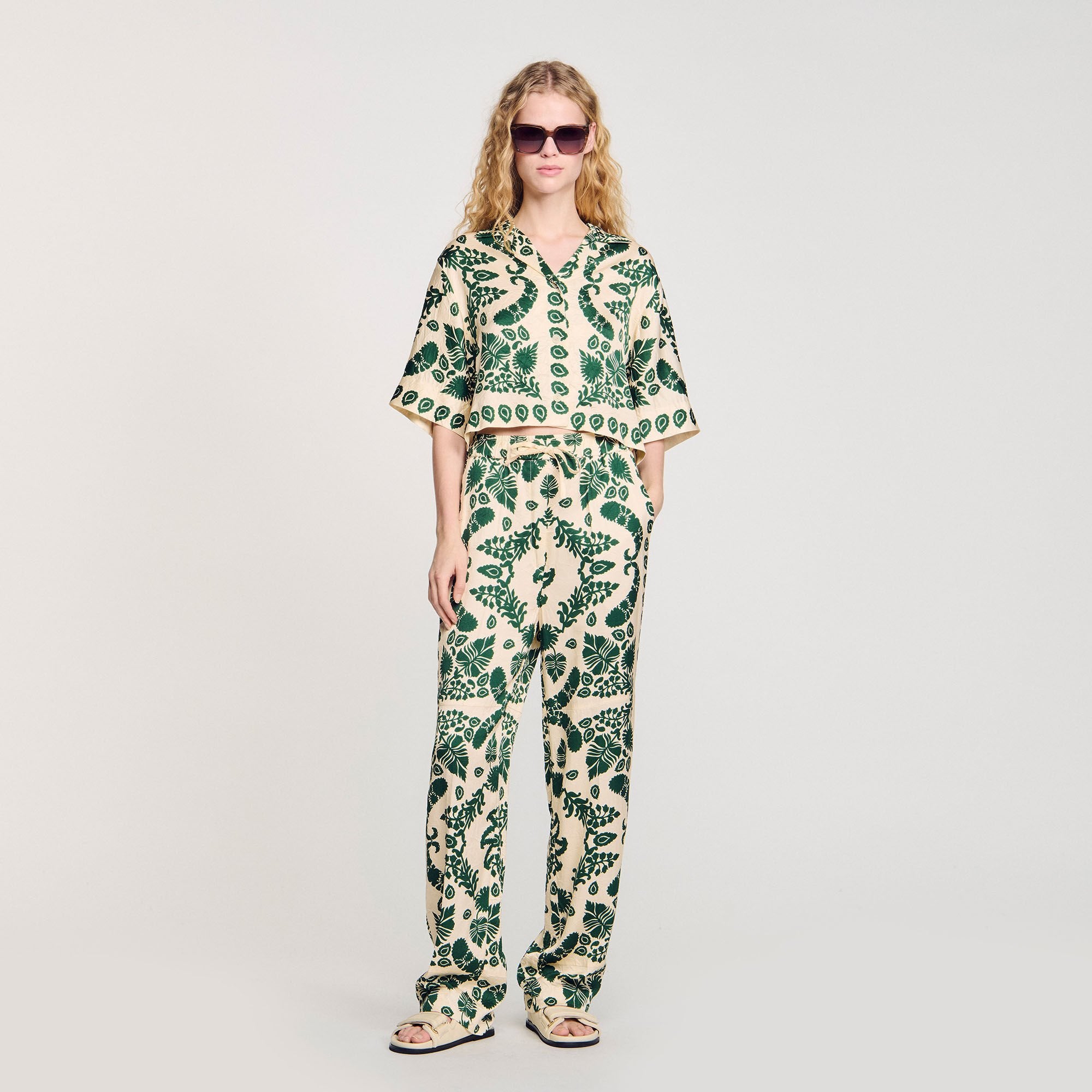 Sandro Women Floral pants