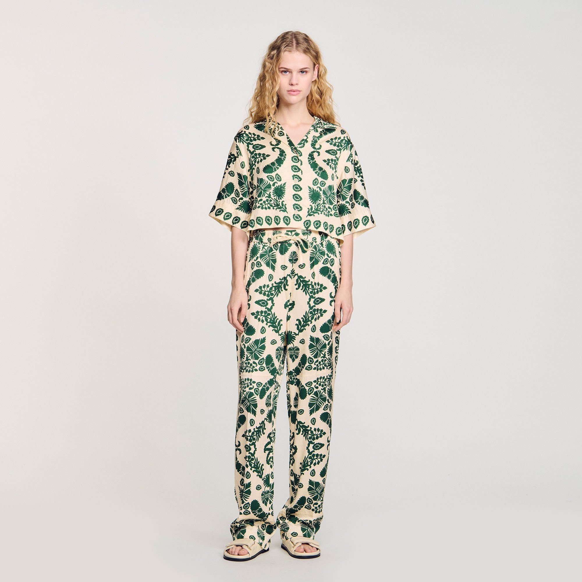 Sandro Women Floral pants