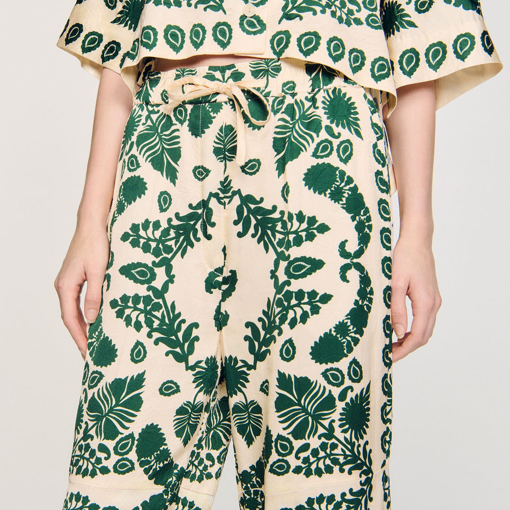 Sandro Women Floral pants