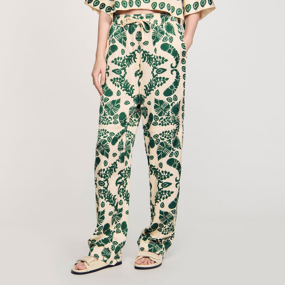 Sandro Women Floral pants
