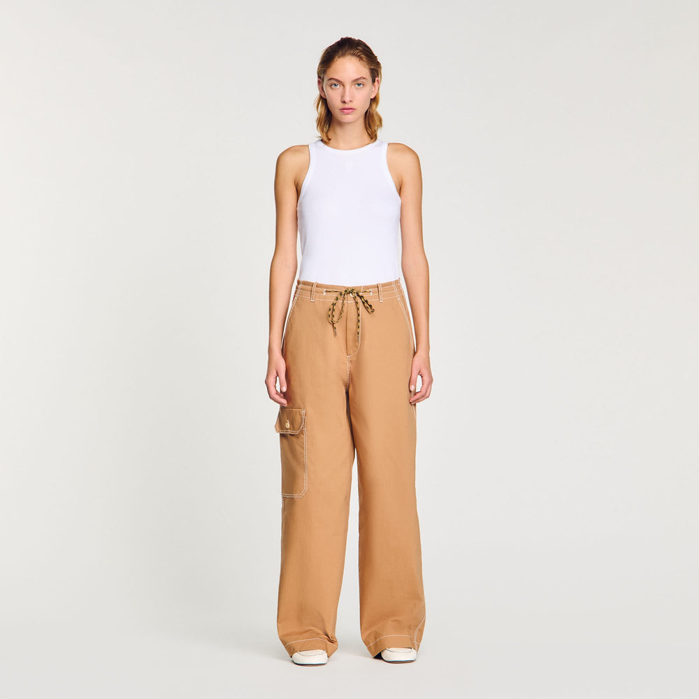Sandro Women Cargo trousers