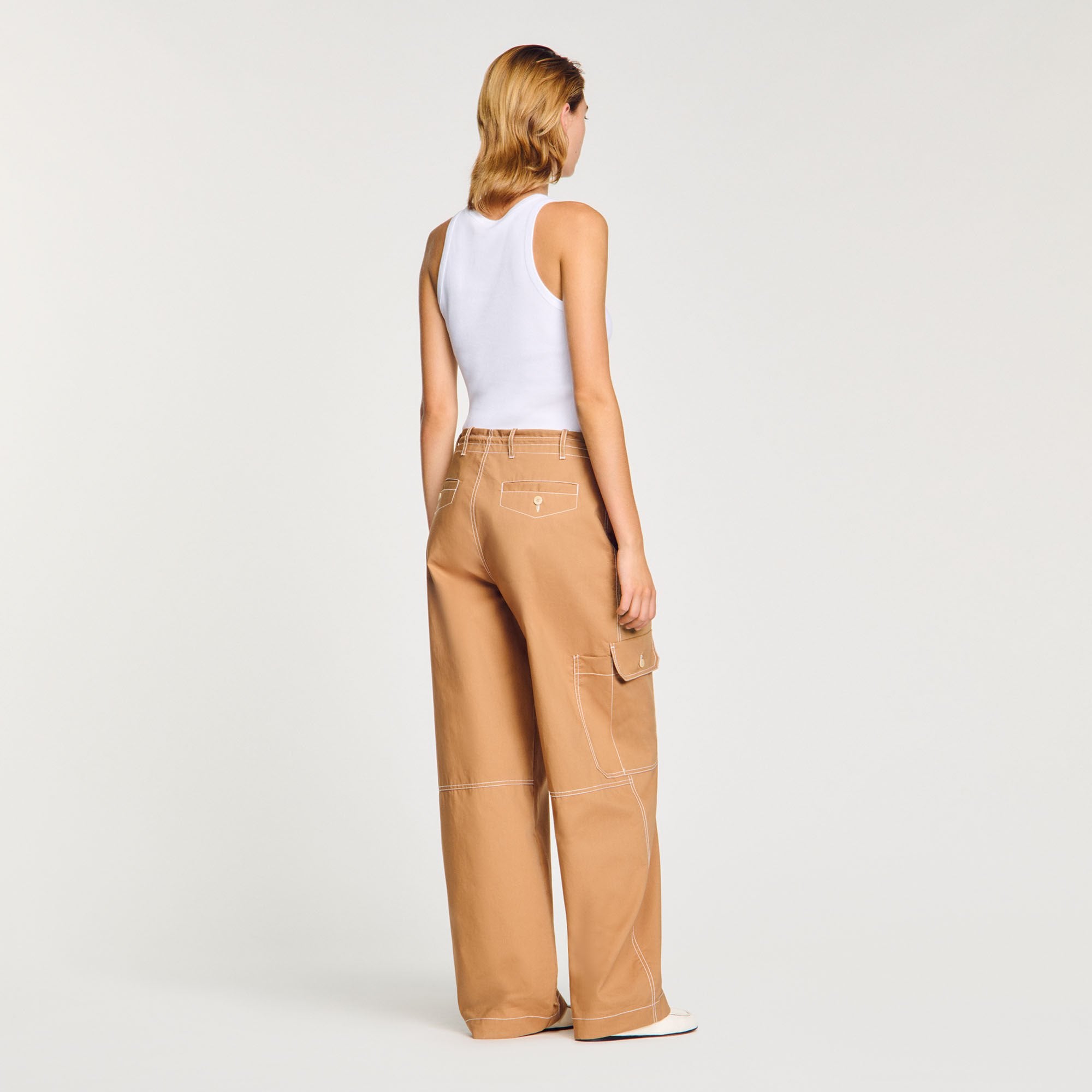 Sandro Women Cargo trousers
