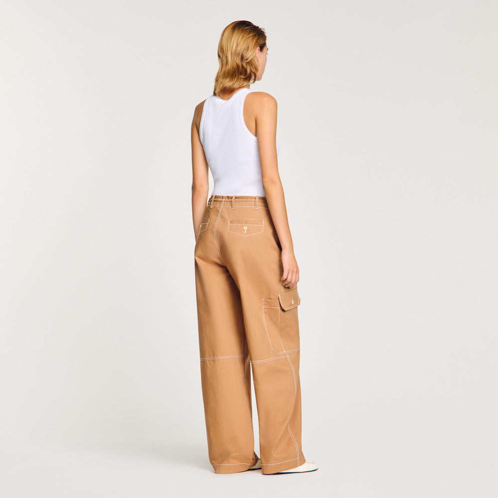 Sandro Women Cargo trousers