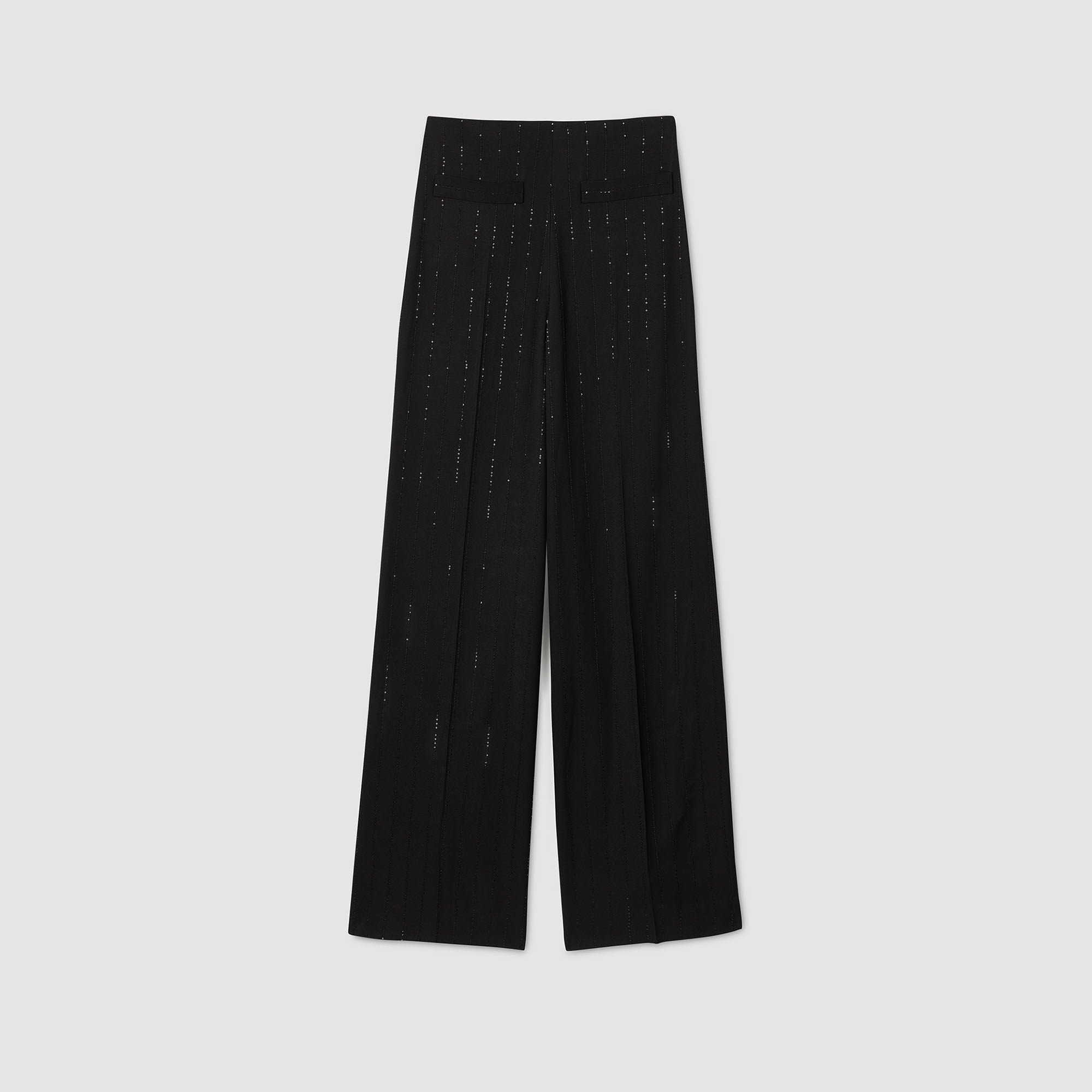Sandro Women Sequinned suit trousers