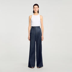 Sandro Women Denim suit trousers