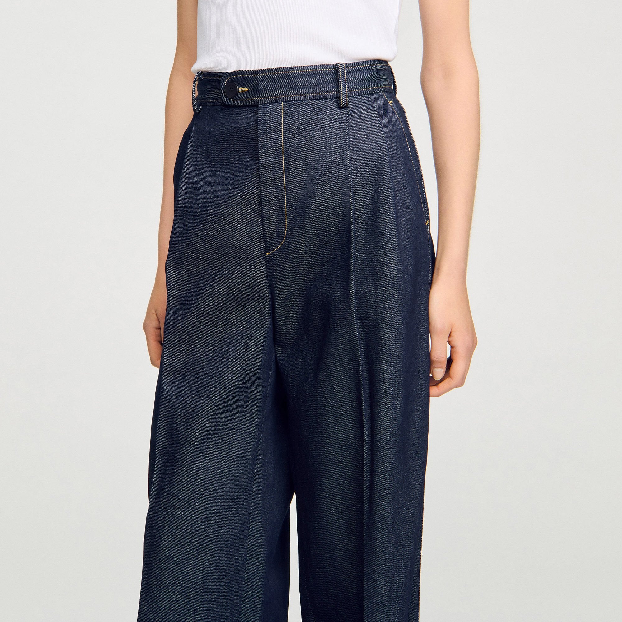 Sandro Women Denim suit trousers